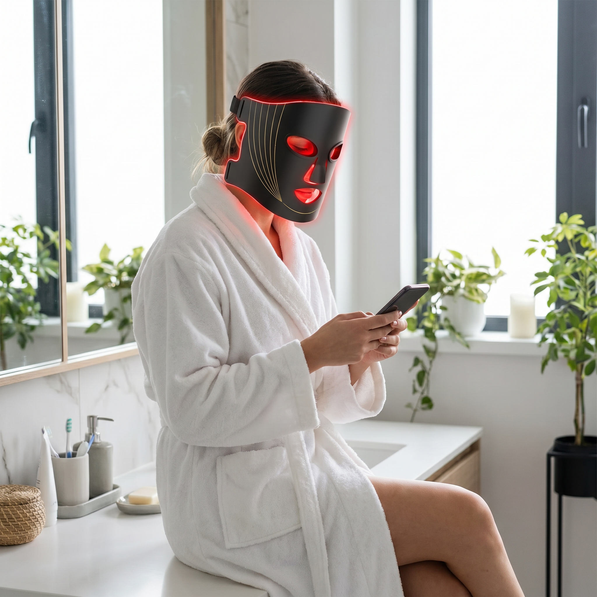VenoFlow LED Light Therapy Face Mask